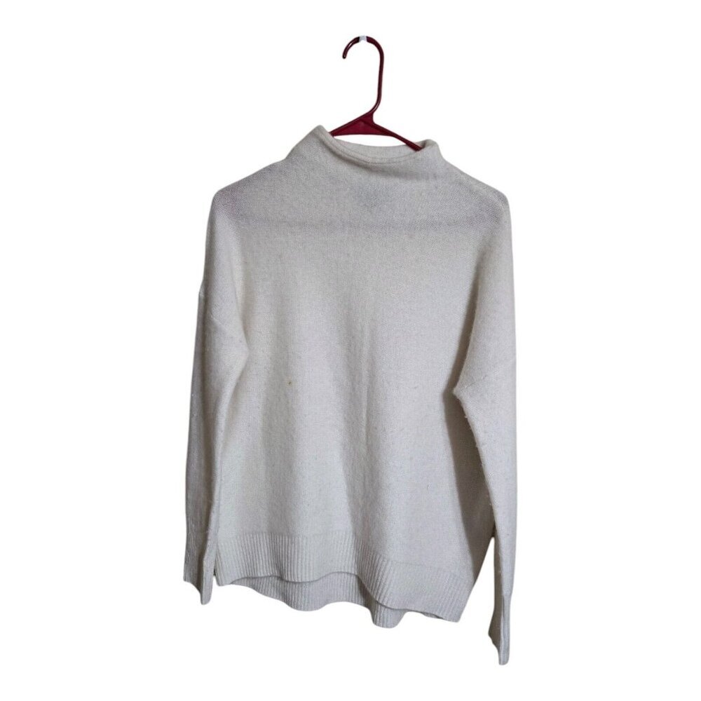 Saks Fifth Ave Sweater Men S Turtleneck Cashmere Minimalist Career Preppy